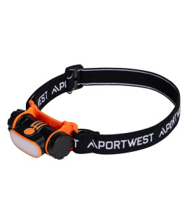 Latarka czołowa LED USB
