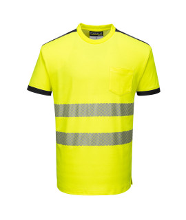 Koszulka ostrzegawcza PORTWEST T181