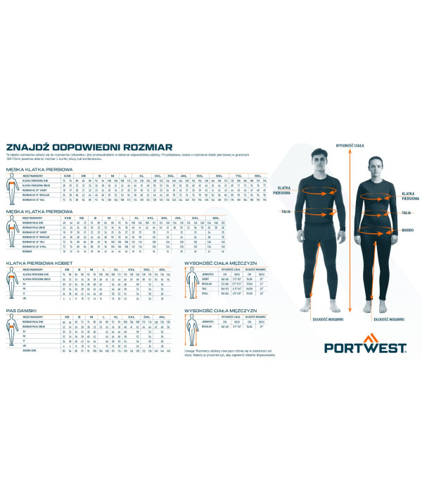 Bluza kucharska rozciągliwa oddychająca PORTWEST C846