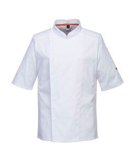Bluza kucharska z krótkim rękawem PORTWEST C738 MeshAir Pro