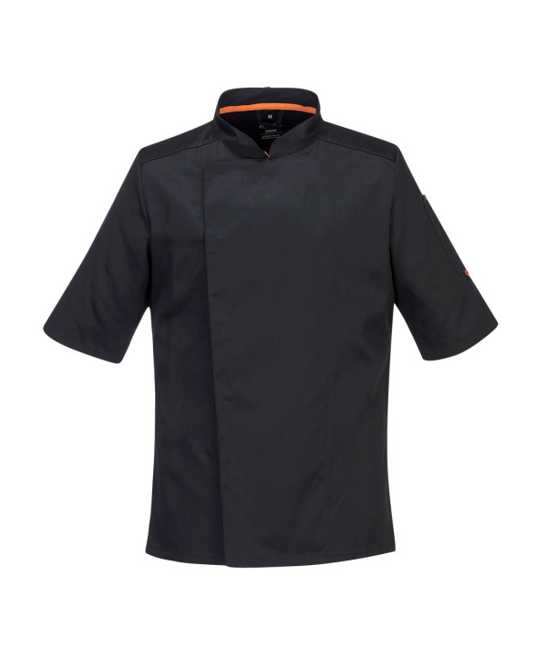 Bluza kucharska z krótkim rękawem PORTWEST C738 MeshAir Pro